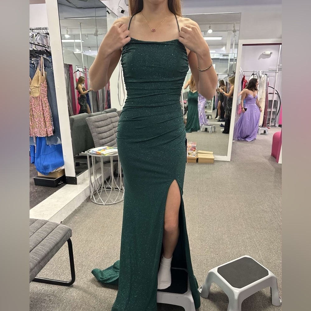 Prom dress purchased last year from Winged Monkey, worn once, size 0